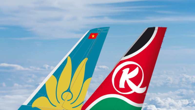 Kenya Airways and Vietnam Airlines renew codeshare