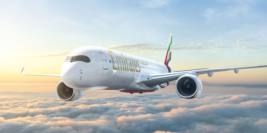 Emirates announces first 9 destinations to join its A350 network