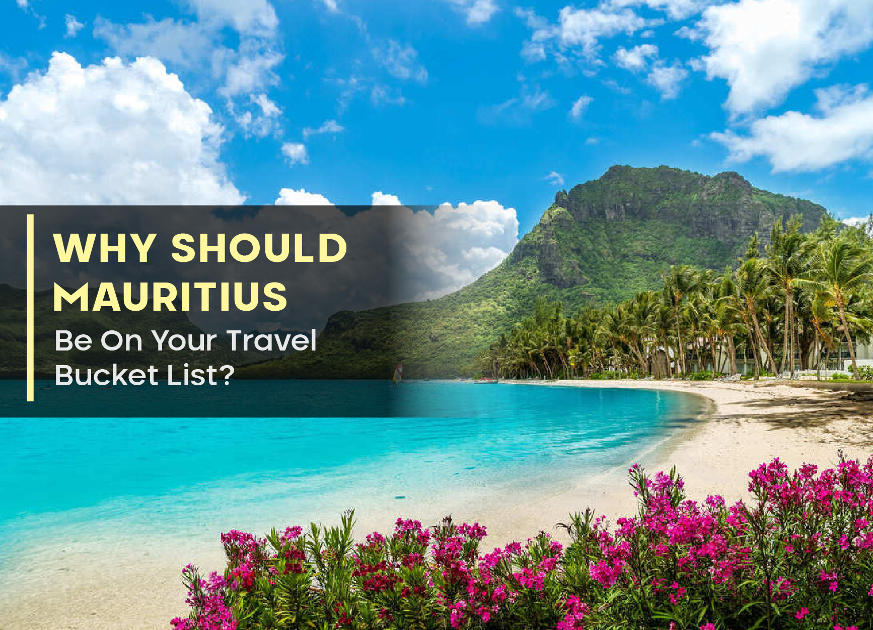 Why Should Mauritius Be On Your Travel Bucket List?