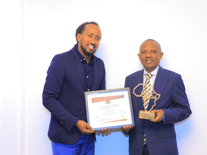 Ethiopian Airlines honoured with Outstanding Tourism Transportation Award