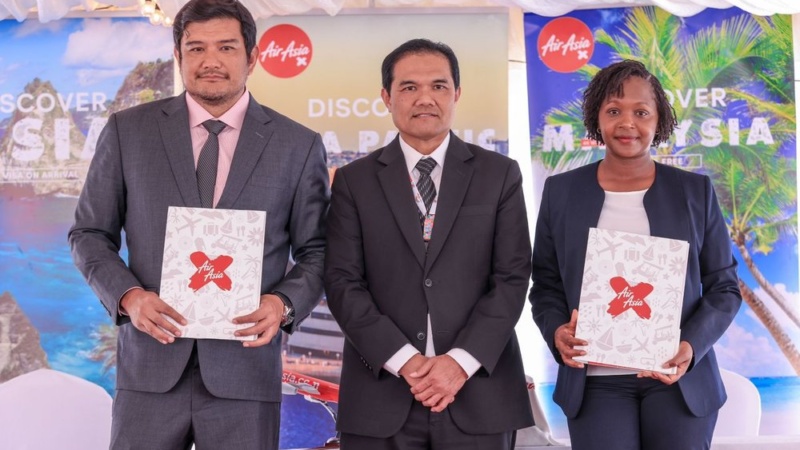 AirAsia X & Kenya Tourism Board partner to boost tourism with Nairobi-Kuala Lumpur flights