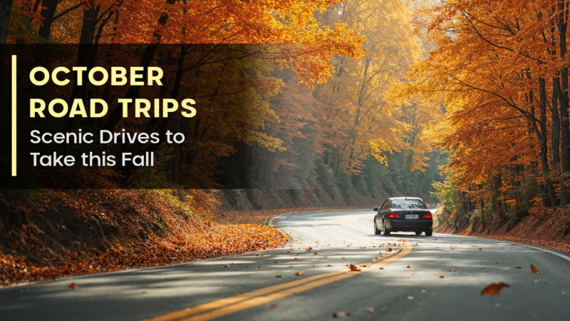 October Road Trips: Scenic Drives to Take this Fall