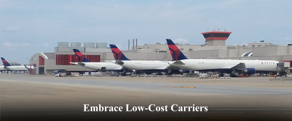 Flights - Embrace Low-Cost Carriers