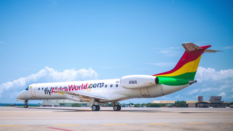 Ghana’s Africa World Airlines Poised for Major Fleet Upgrade with Embraer E190